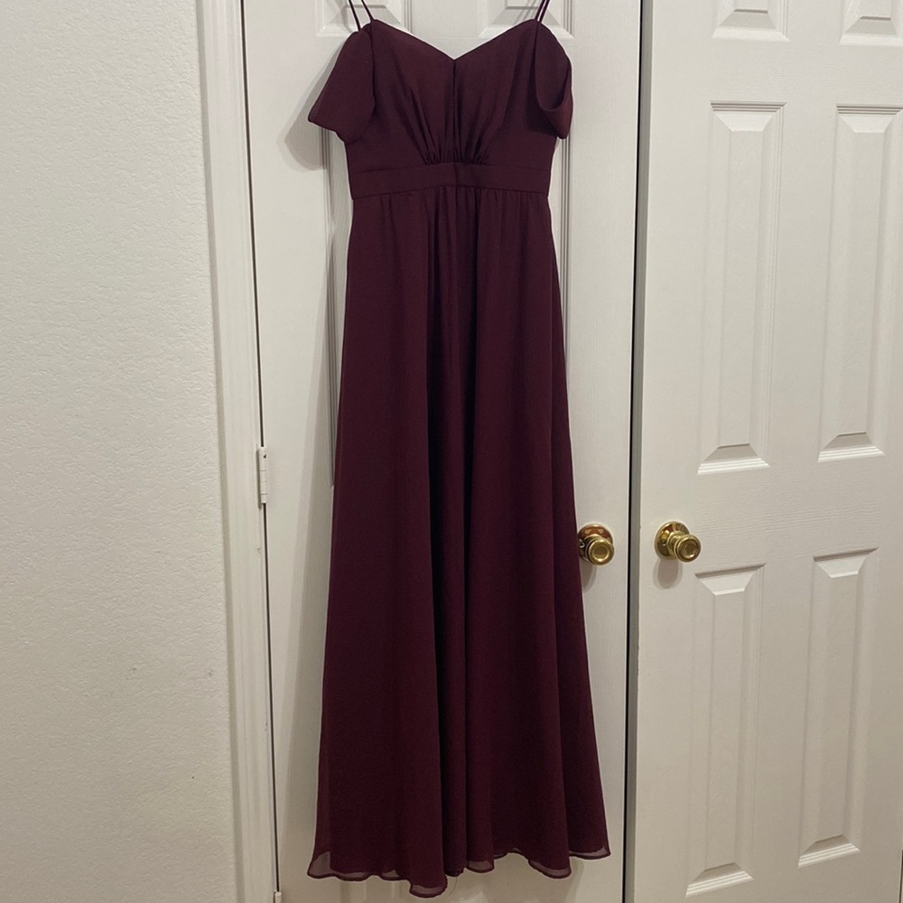 Burgundy formal/bridesmaids dress